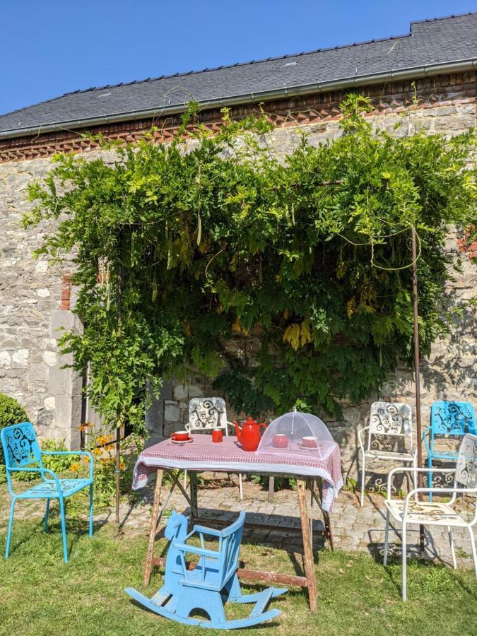 La Grange De Dourlers Bed & Breakfast Bagian luar foto