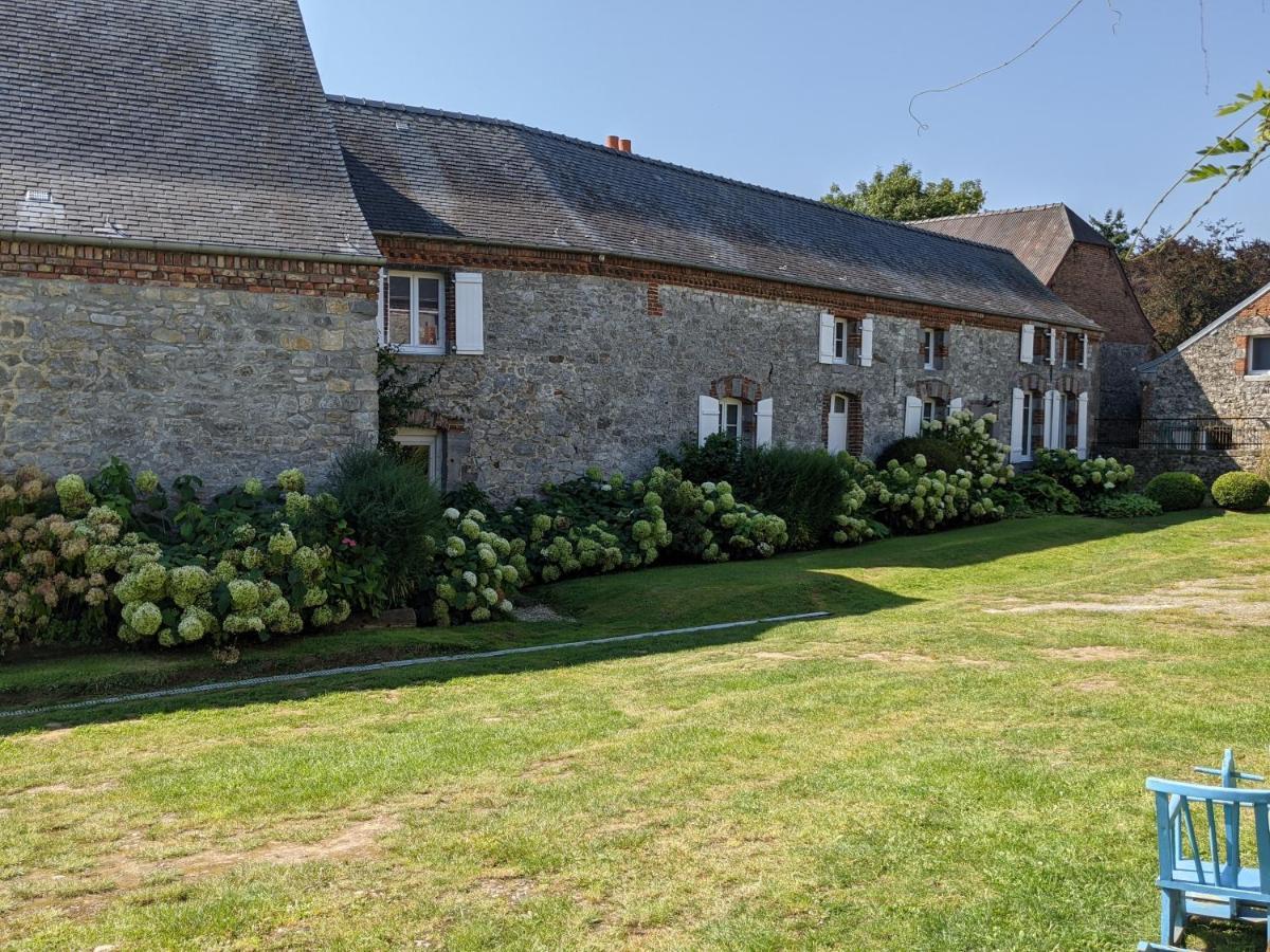 La Grange De Dourlers Bed & Breakfast Bagian luar foto